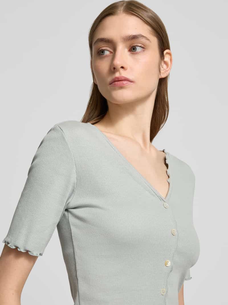 Only Slim fit T-shirts van katoenmix model 'LAILA'