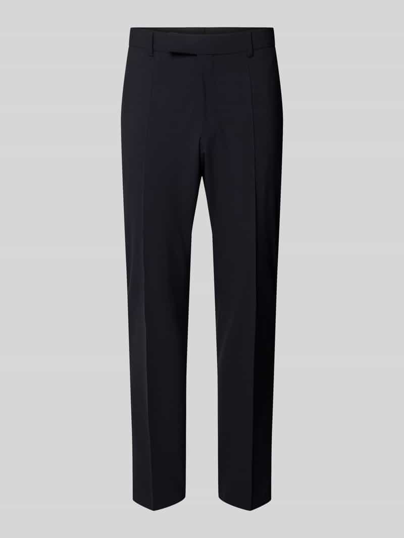 Boss Slim fit pantalon van scheerwolmix model 'H-GIO-MM-C-NF'