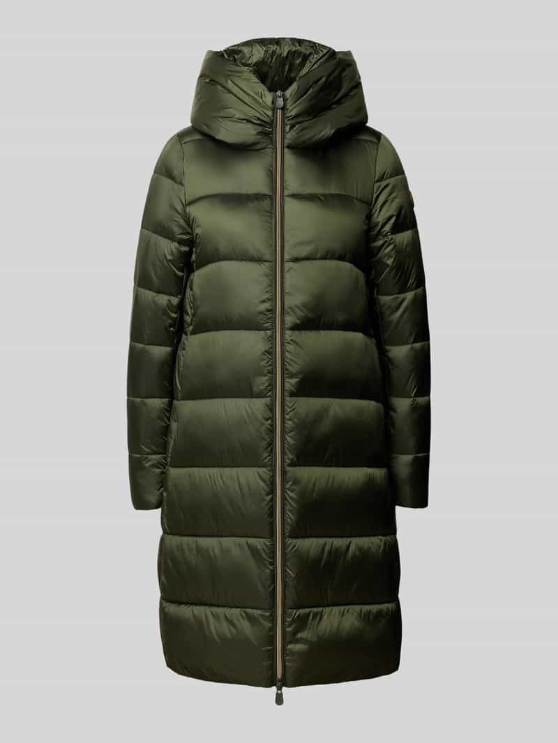SAVE THE DUCK Lysa Jassen Dames - Winterjas - Donkergroen - Maat S