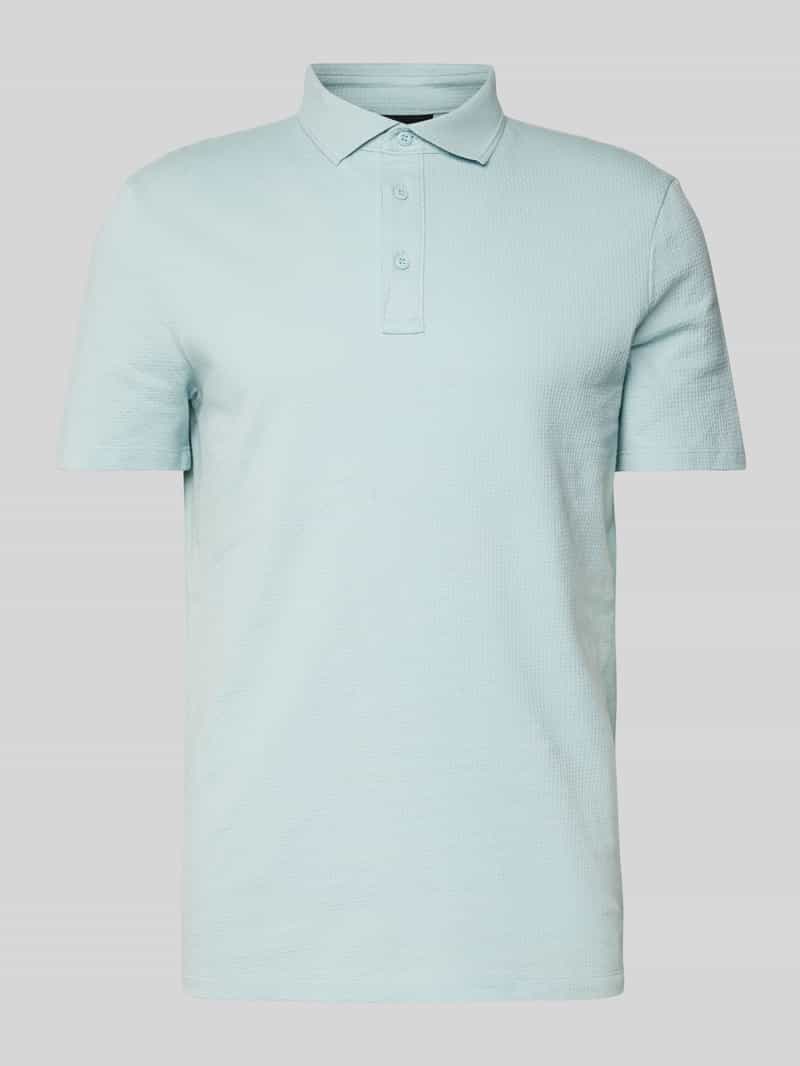 Strellson Poloshirt met structuurmotief model 'Fisher'