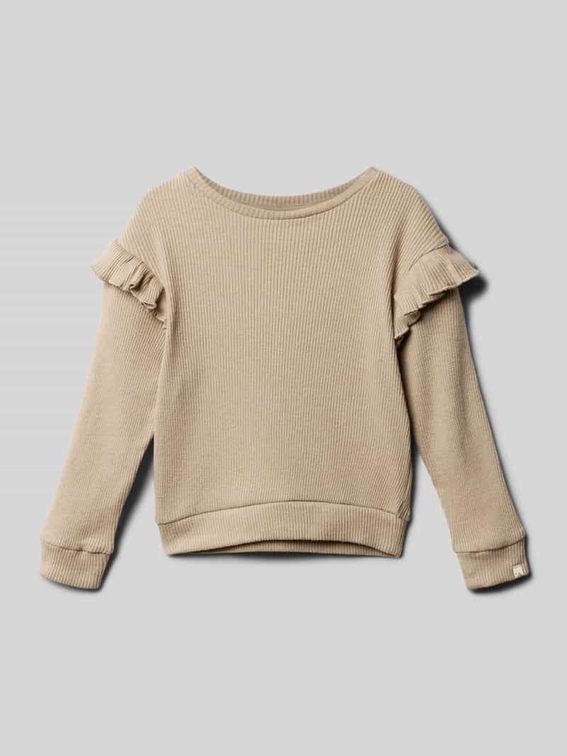 Lil Atelier Sweatshirt met ruches model 'SOPHIA'