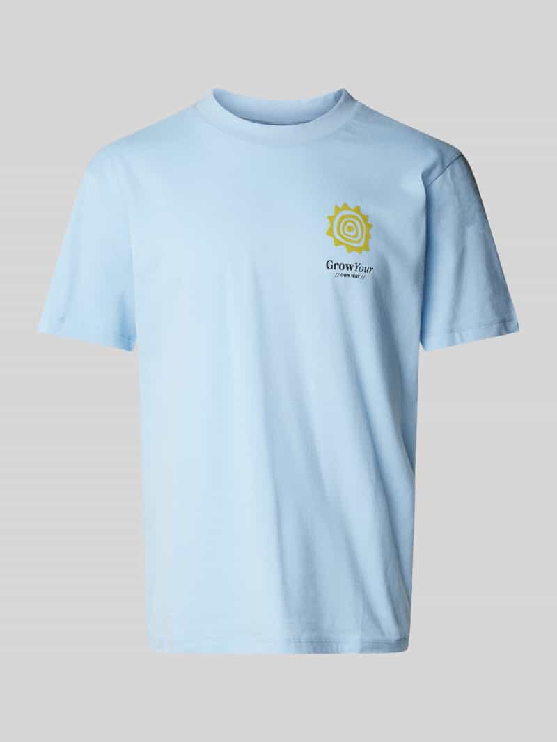 Blend T-shirt met labelprint model 'JAISON'