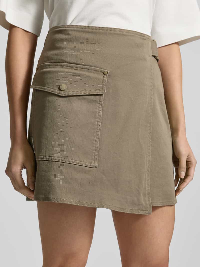Marc O'Polo DENIM Minirok met klepzak