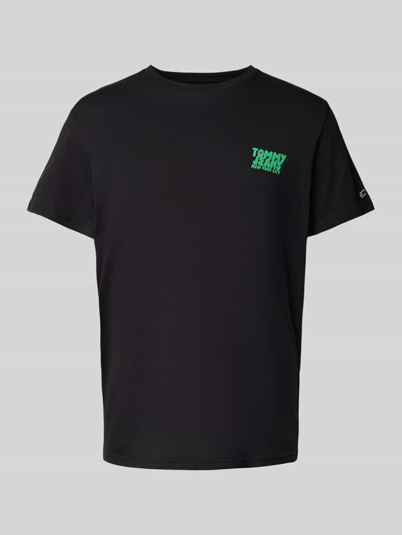 TOMMY JEANS T-shirt TJM SLIM BUBBLE PRINT SS TEE EXT