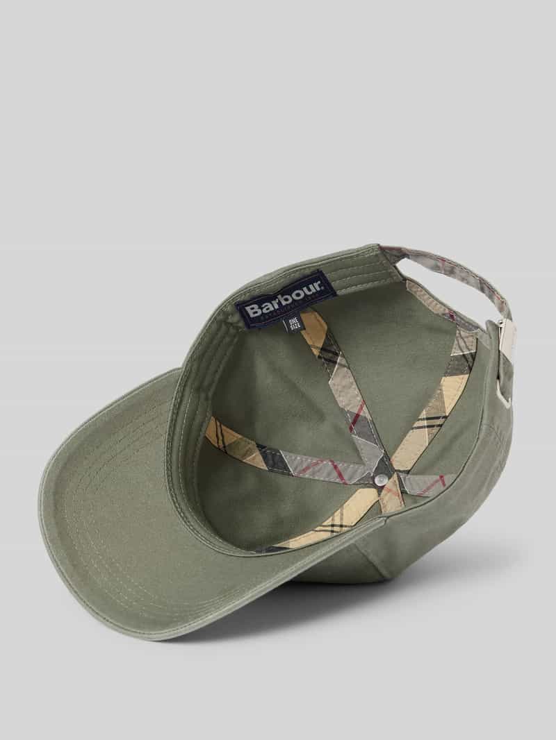 Barbour Baseballpet van puur katoen model 'CASCADE'