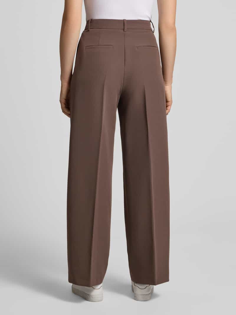 Jake*s Collection broek met bandplooien