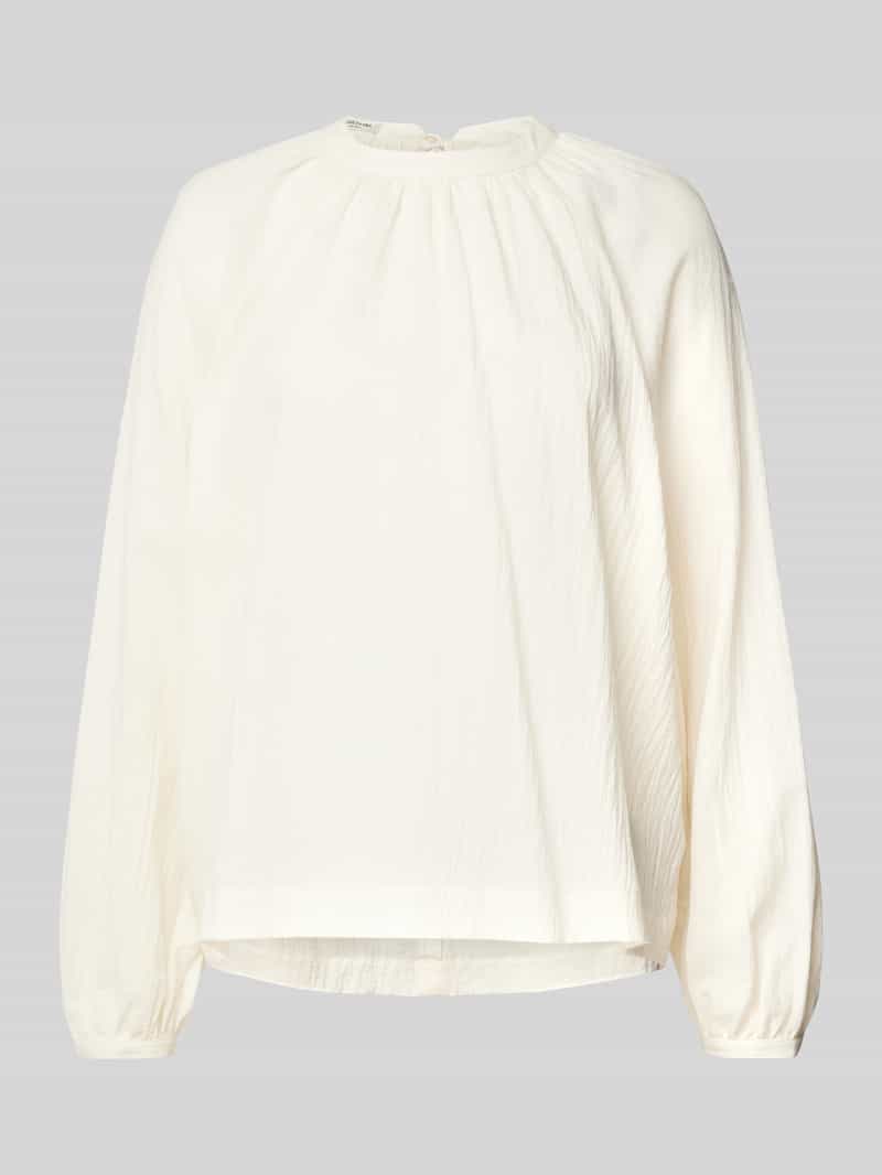 Scotch & Soda Regular fit blouse met druppelvormige hals