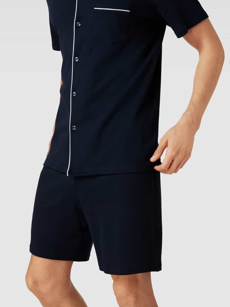 Schiesser Pyjama met contraststrepen