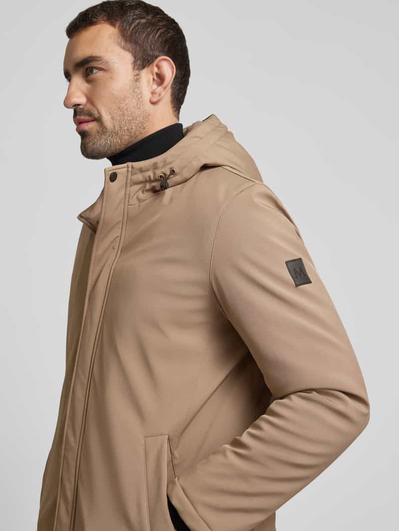 Matinique Lange jas met capuchon model 'Madeston'