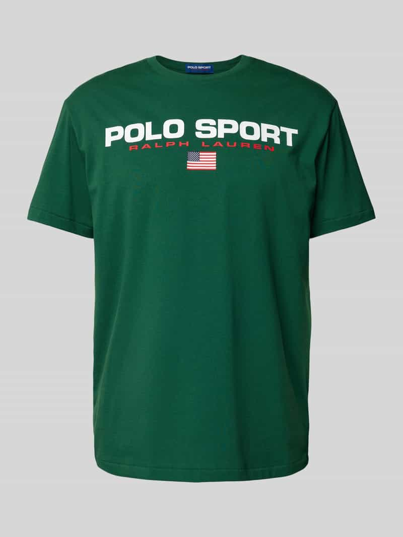 Polo Sport T-shirt met labelprint