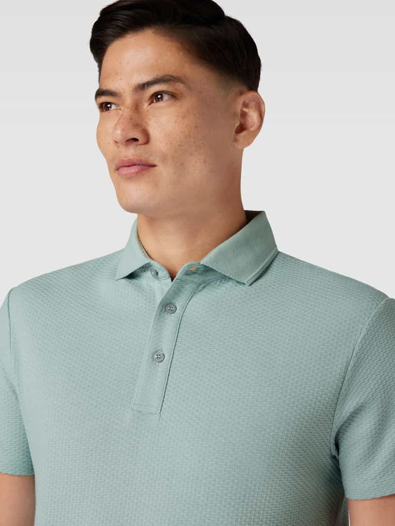 Strellson Poloshirt met structuurmotief model 'Fisher'