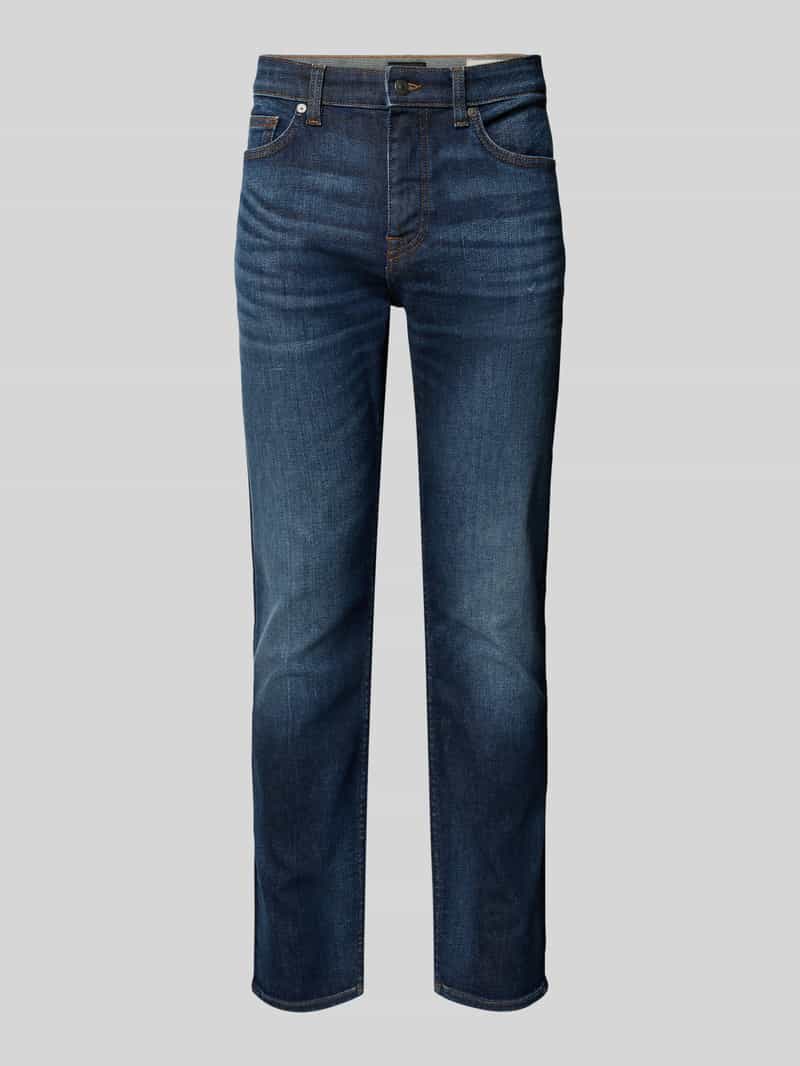 Boss Orange Slim fit jeans van katoenmix model 'DELAWARE BO'