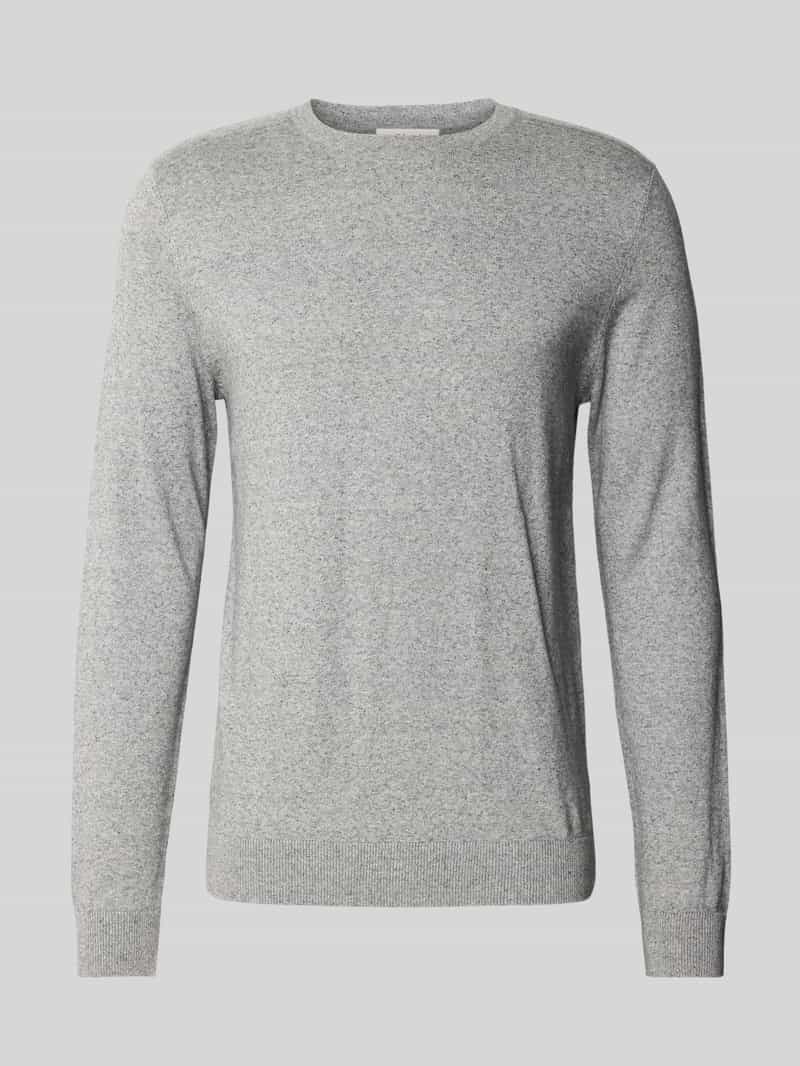 Selected Homme Regular fit gebreide pullover van puur katoen model 'BERG'