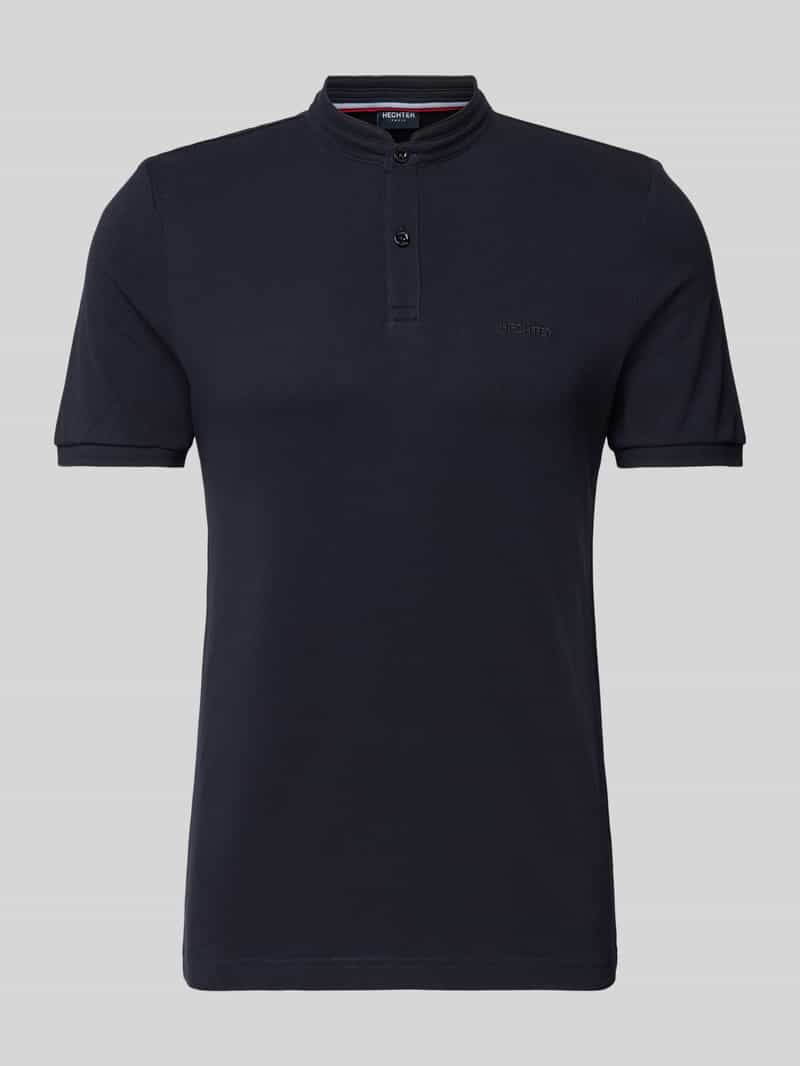 HECHTER PARIS Poloshirt met opstaande kraag