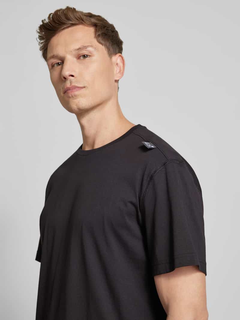 EA7 Emporio Armani T-shirt met labelpatch