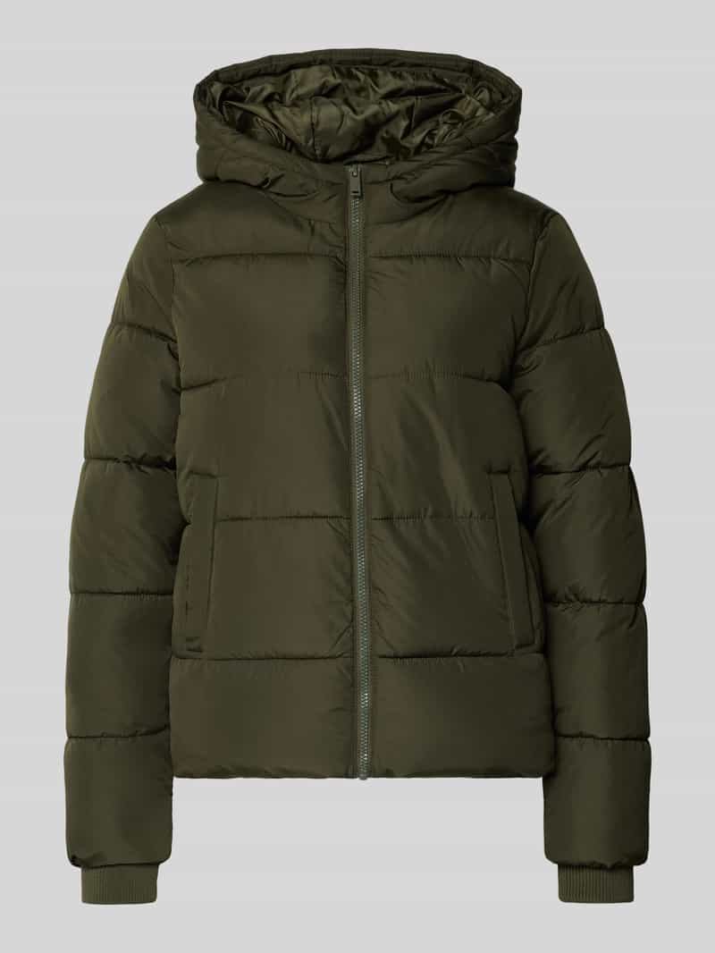 Pieces Regular fit gewatteerd jack met capuchon model 'BEE NEW'