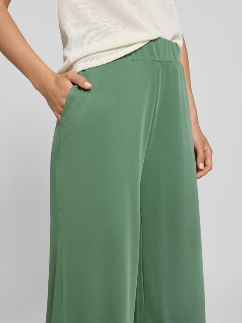 Jake*s Casual Stoffen broek met elastische band