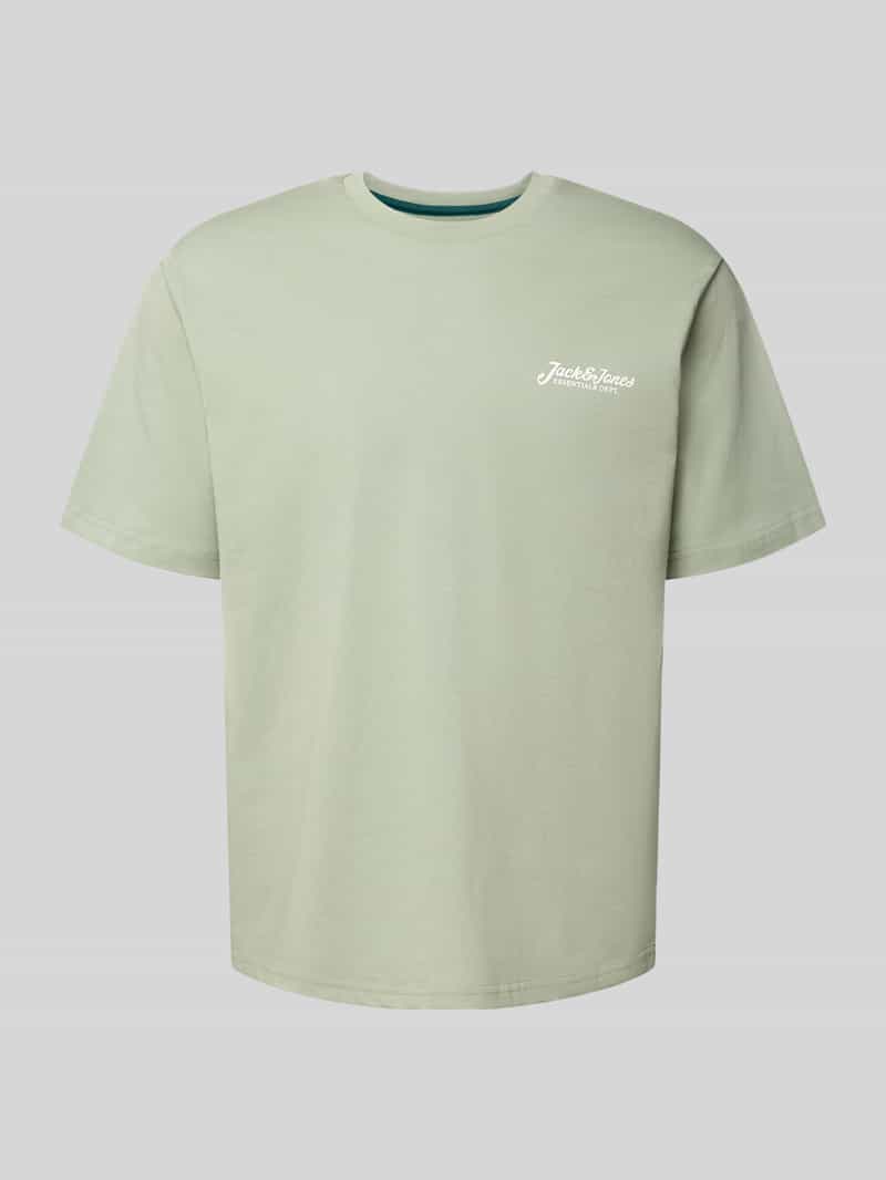 Jack & Jones T-shirt JJBEAU TEE SS FRONTPRINT CREW NECK