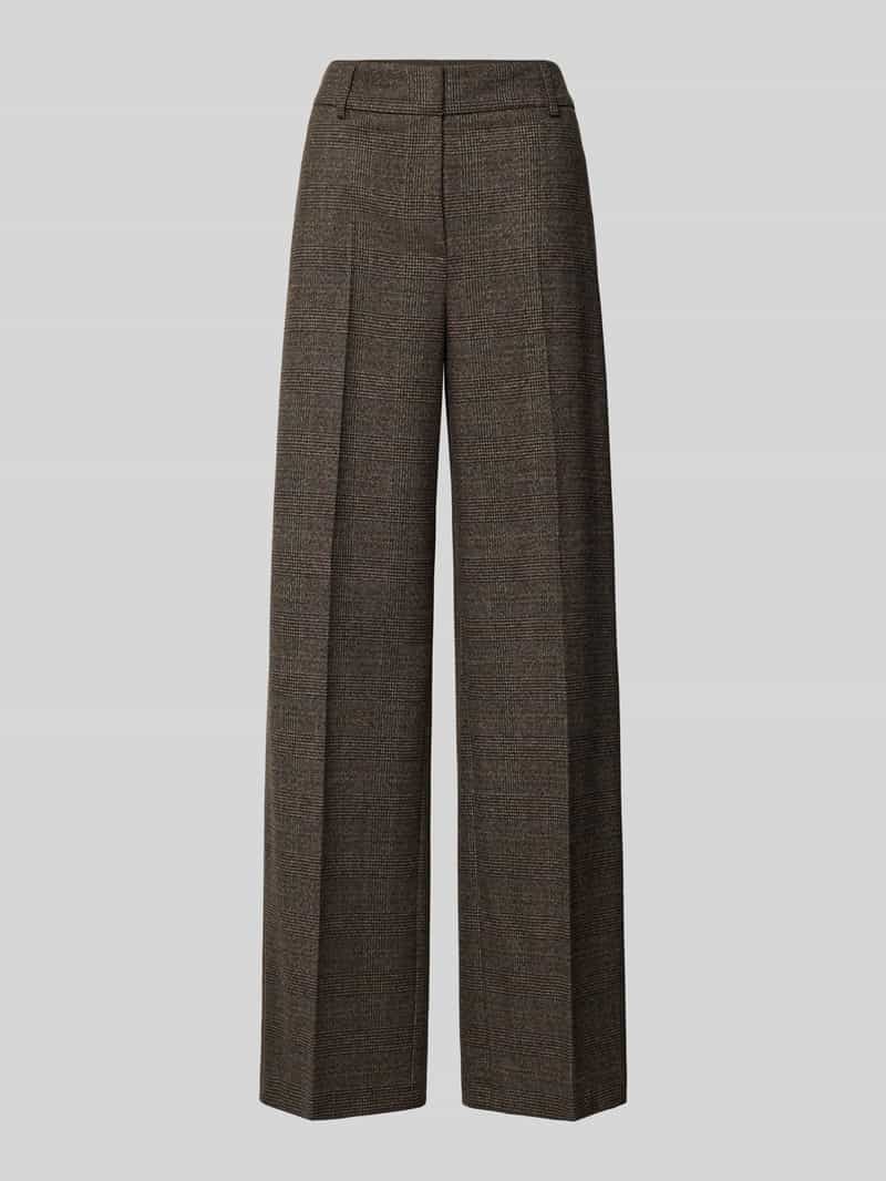 Christian Berg Woman Selection wide fit stoffen broek met viscose