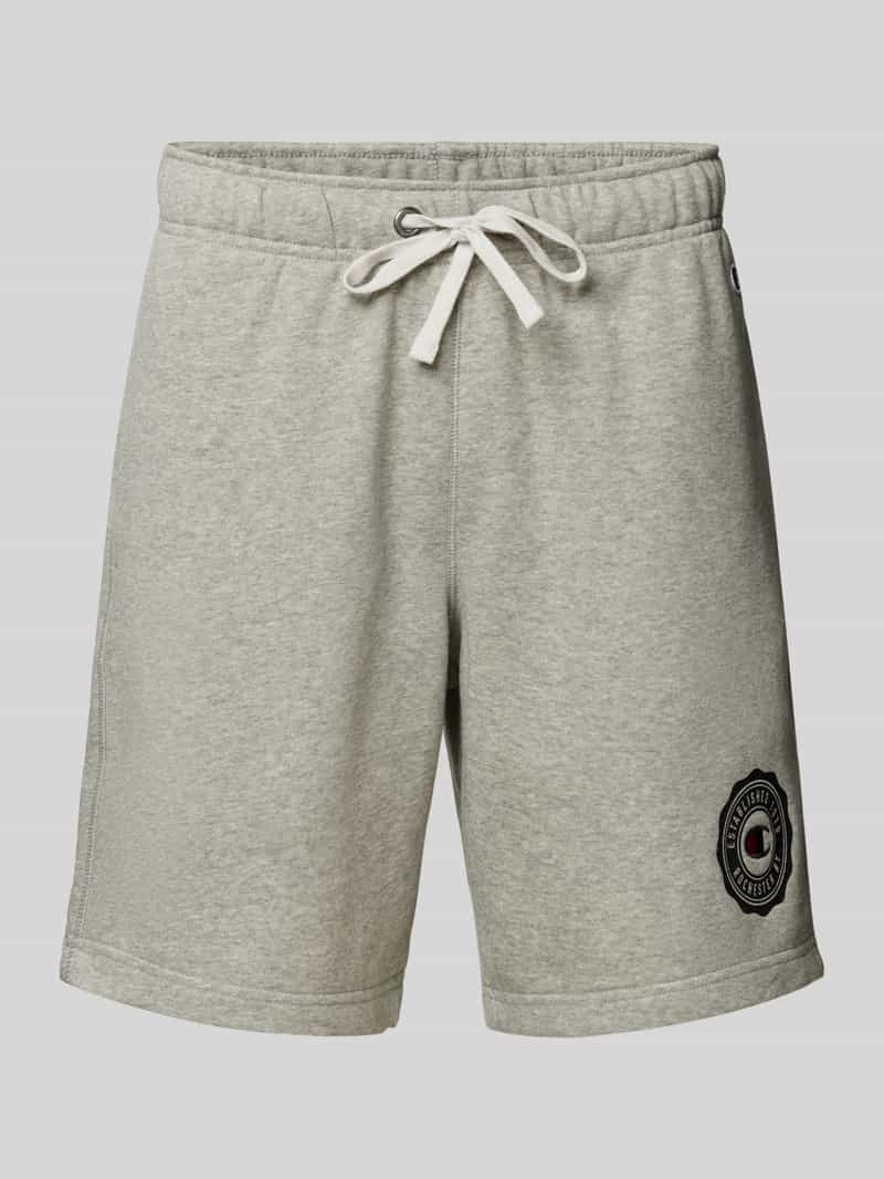 Champion Regular fit sweatshorts met logobadge