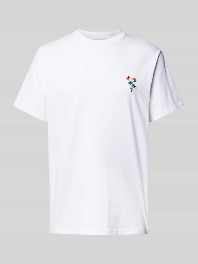 Forét-shirt met labelstitching