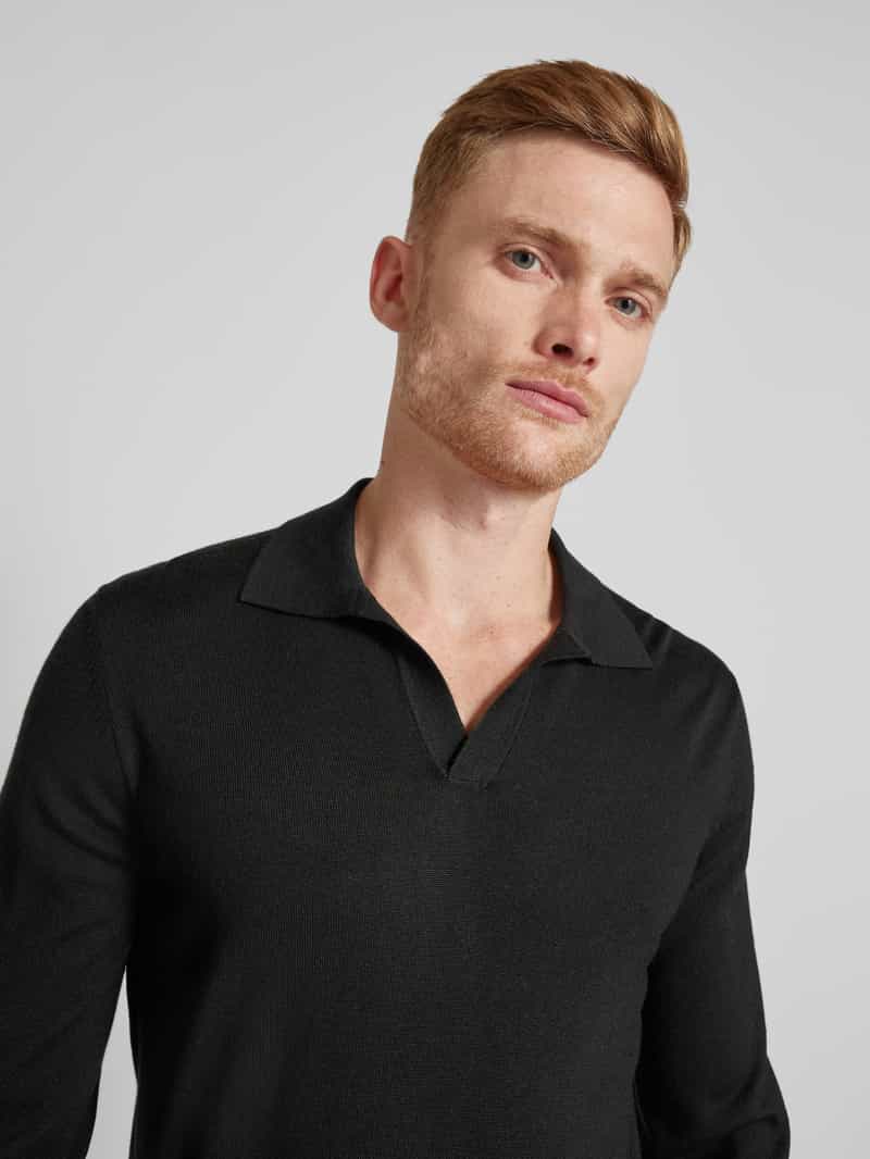 GRAN SASSO Gebreide pullover met platte kraag