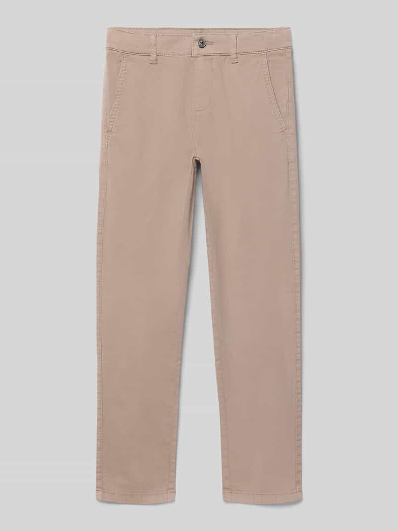 s.Oliver RED LABEL Regular fit chino van katoenmix model 'PETE'