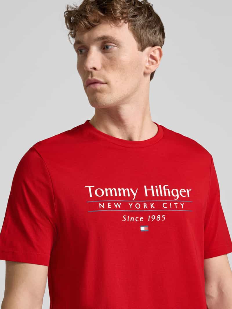 Tommy Hilfiger T-shirt met labelprint