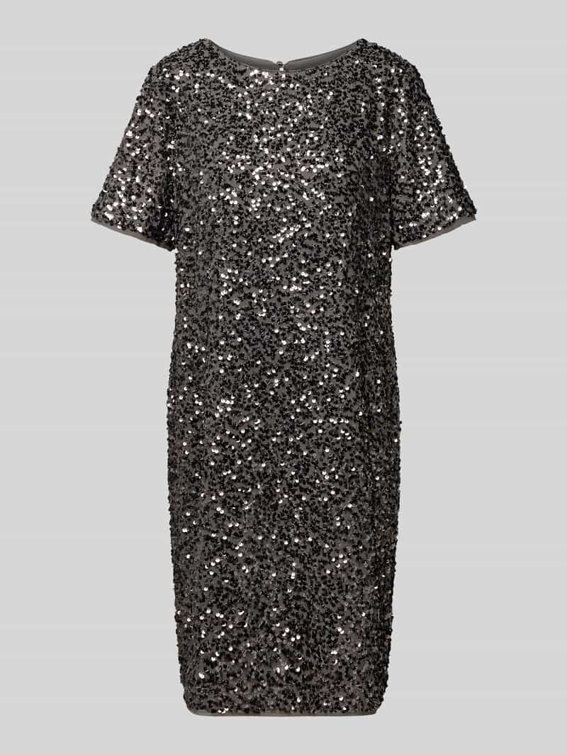 comma Knielange jurk met ronde hals