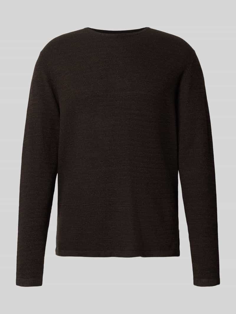 jack & jones Gebreide pullover met ronde hals model 'GEORGE'