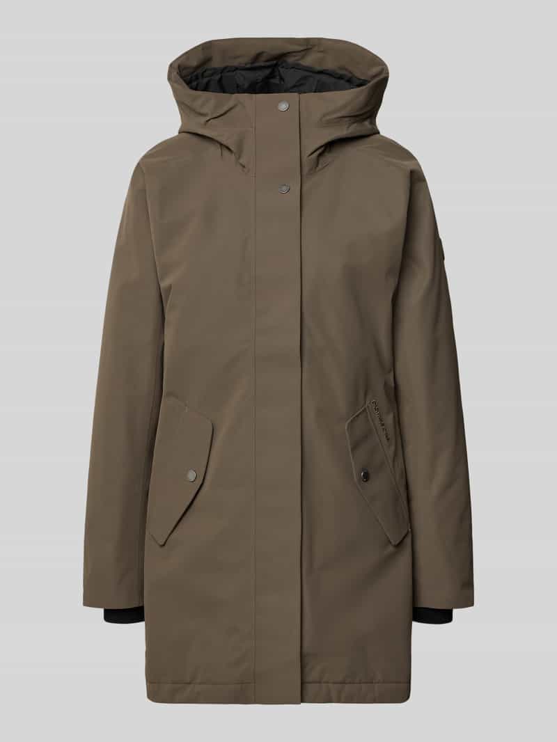 Regular fit parka met capuchon model 'Alana'