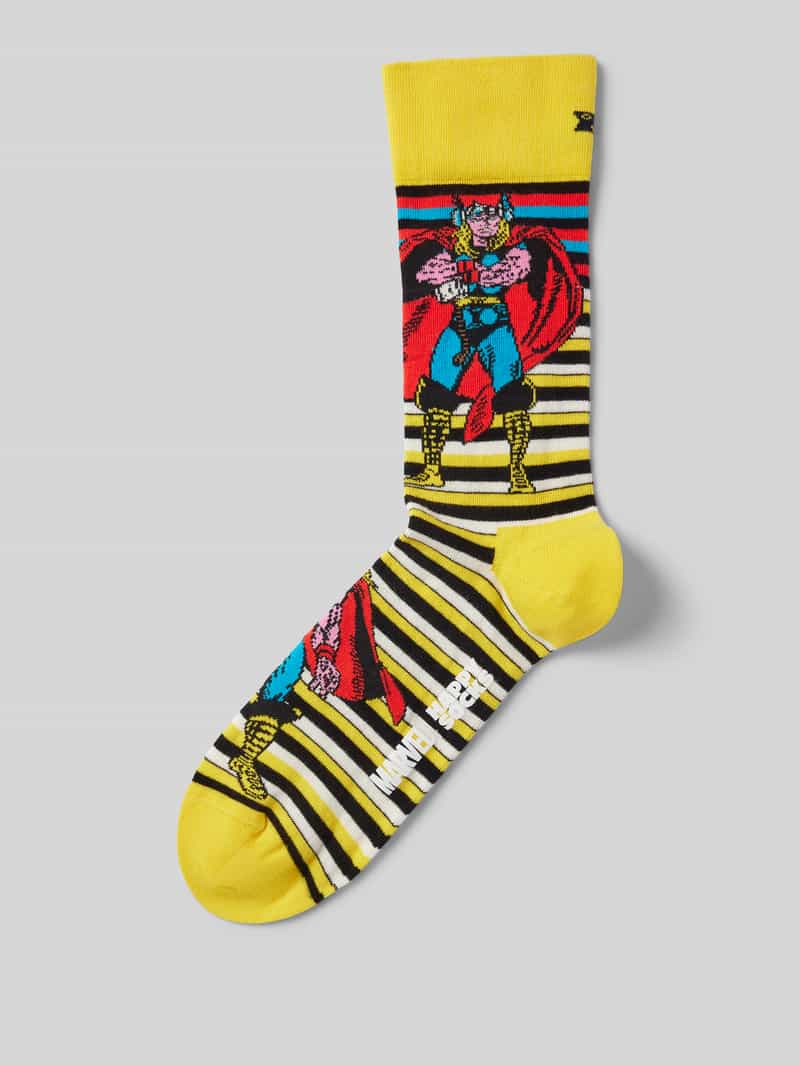 Happy Socks Sokken met Marvel™-print model 'Thor'