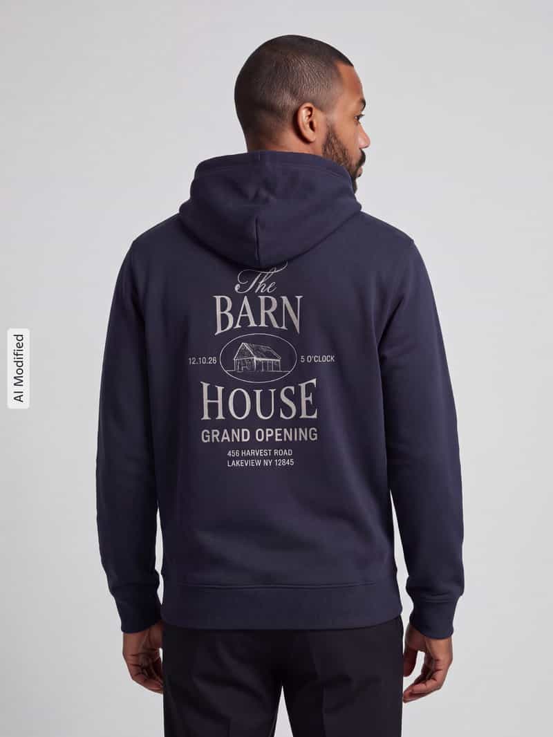 Gant Regular fit hoodie van katoen met logoprint