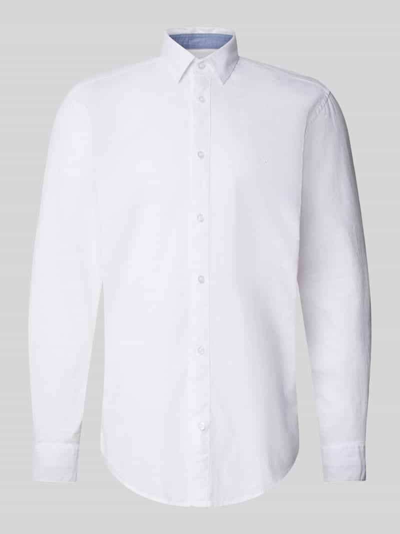 Tom Tailor Regular fit vrijetijdsoverhemd van chambray