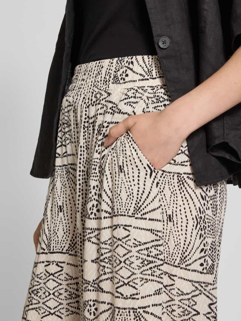 Vero Moda Wijde broek van zuivere viscose model 'MENNY'