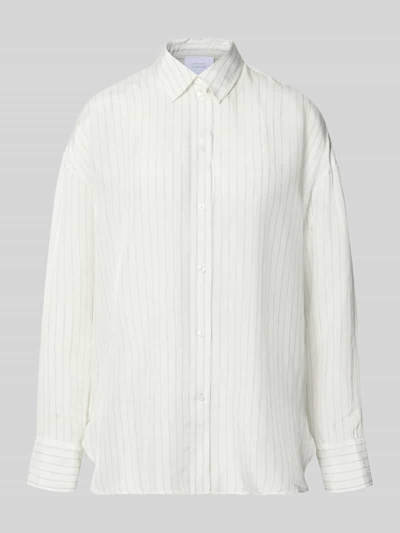Style Icon Collection Gestreepte blouse van viscose curated by Viky Rader