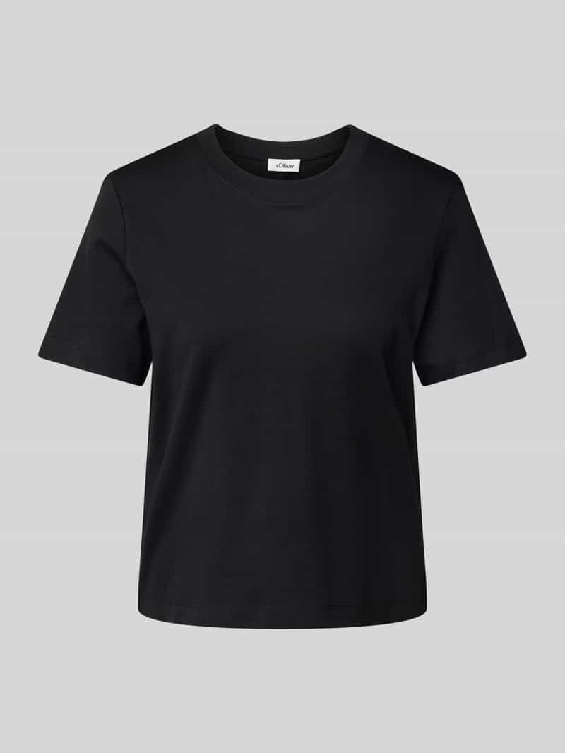 s.Oliver RED LABEL Regular fit T-shirt van puur katoen
