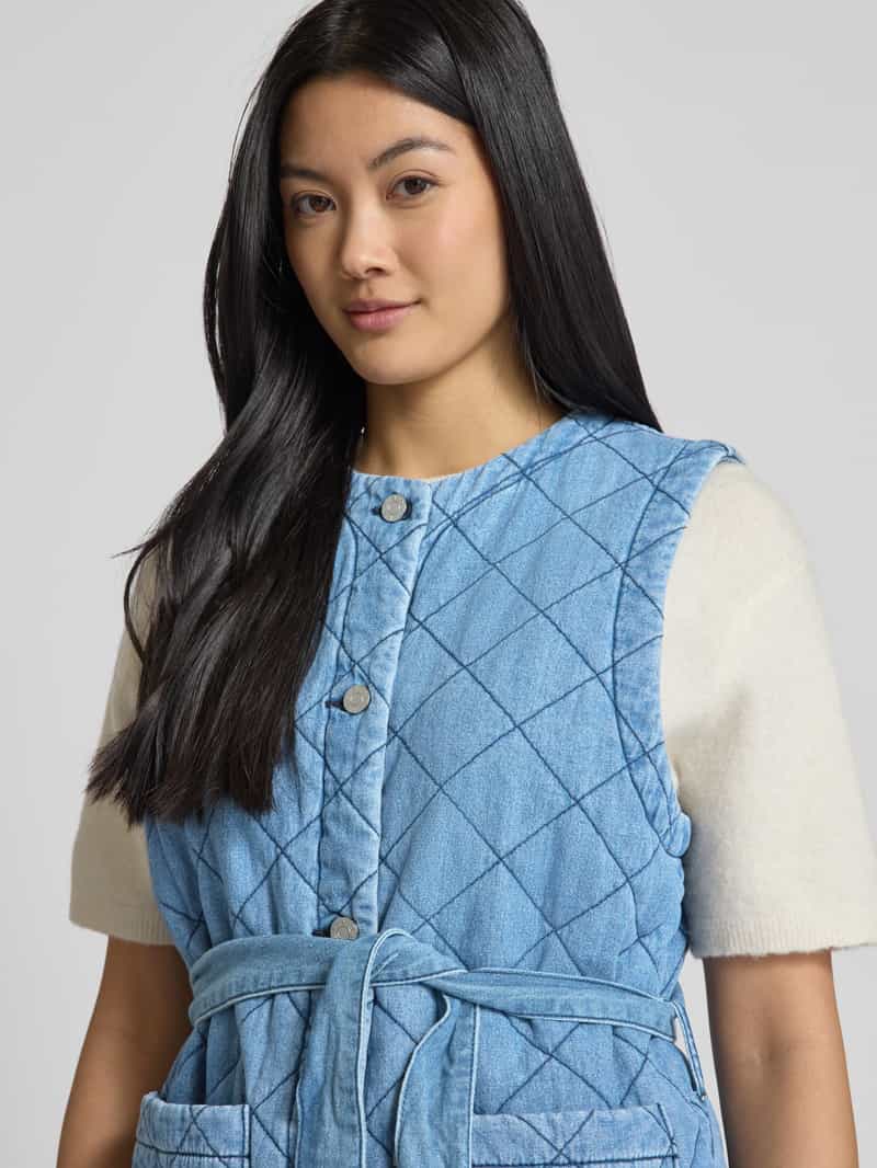 s.Oliver RED LABEL Relaxed fit bodywarmer van puur katoen