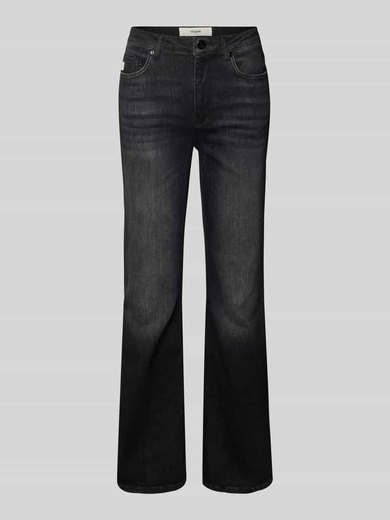 Goldgarn Flared jeans met labeldetail model 'LINDENHOF'