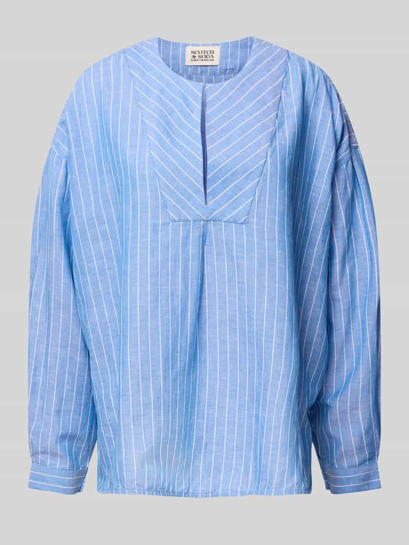 Scotch & Soda Relaxed fit blouse met druppelvormige hals