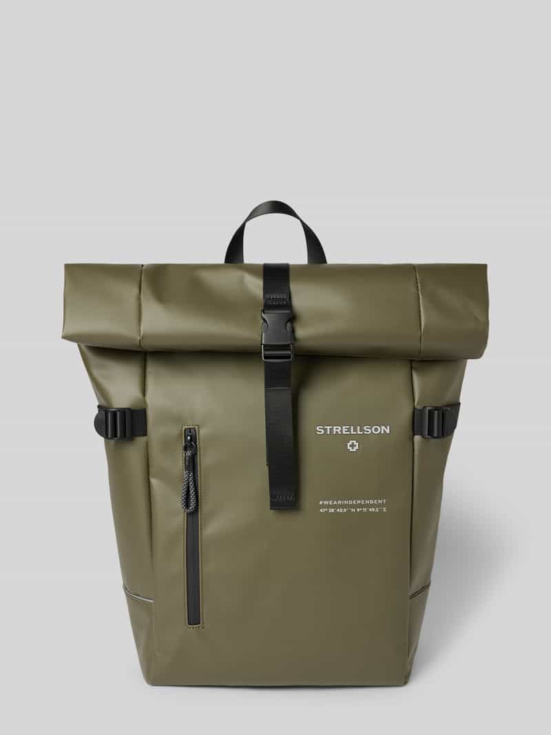 Strellson Rugzak met labelprint model 'stockwell'