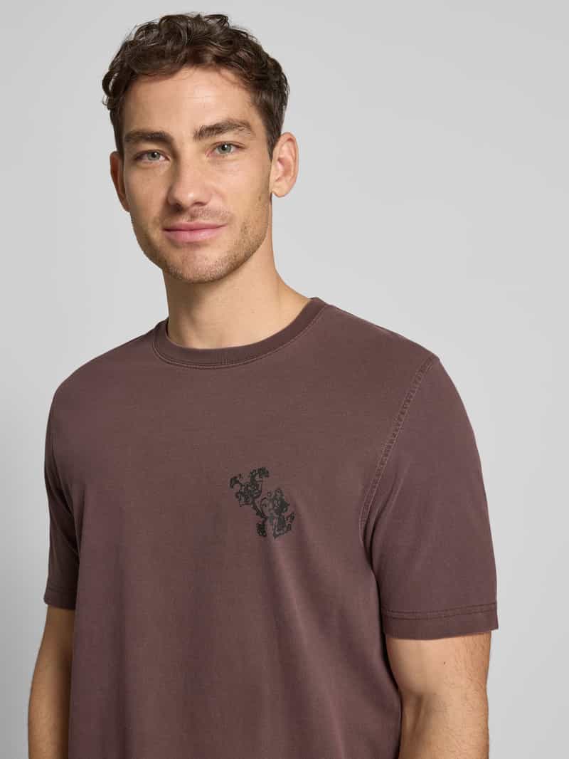 Samsøe T-shirt met motiefprint model 'PHIL'