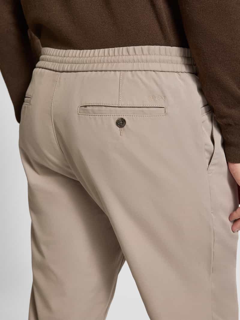MCNEAL Regular fit stoffen broek met achterzakken