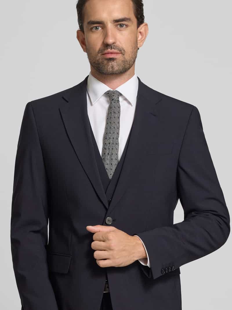 Boss Regular fit colbert van scheerwolmix model 'H-Jasper-MM-C-NF'