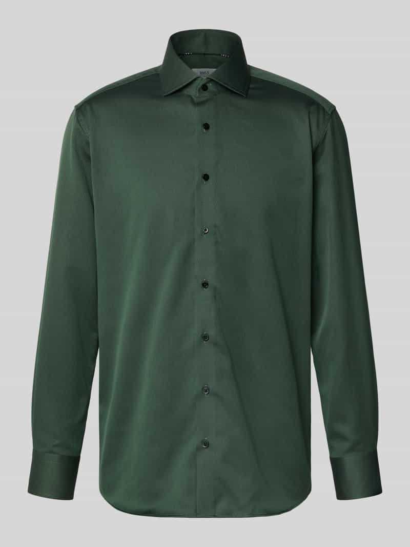 Eterna Modern fit zakelijk overhemd met haaikraag