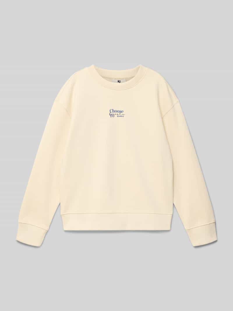 Garcia Regular fit sweatshirt met logoprint