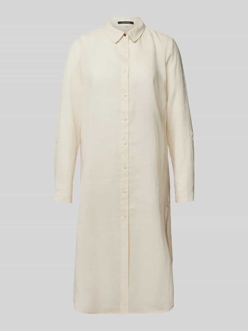 comma Extra lange overhemdblouse