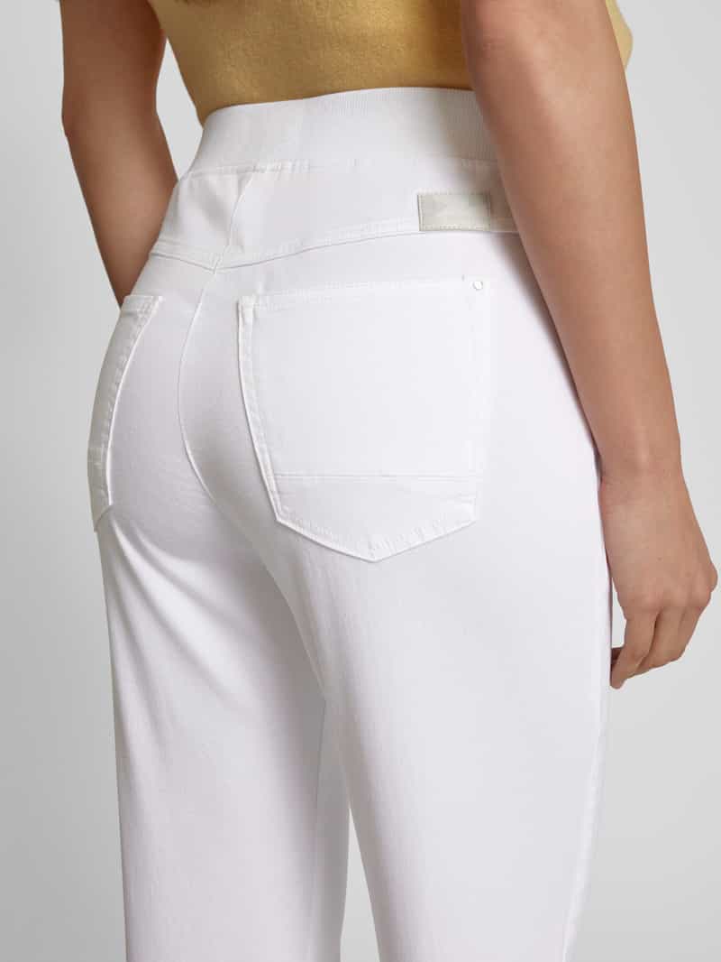 Raphaela By Brax Stoffen broek met elastische band model 'Pamina'