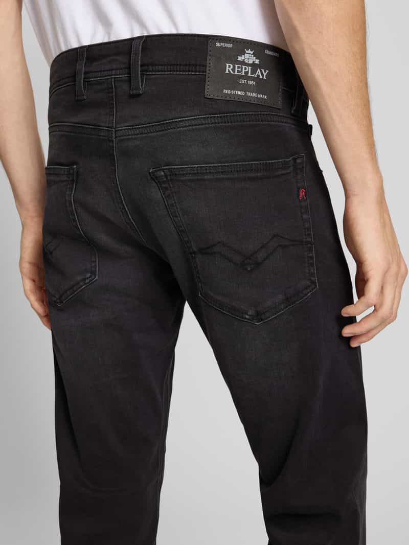 Replay Straight leg jeans in 5-pocketmodel model 'GROVER'