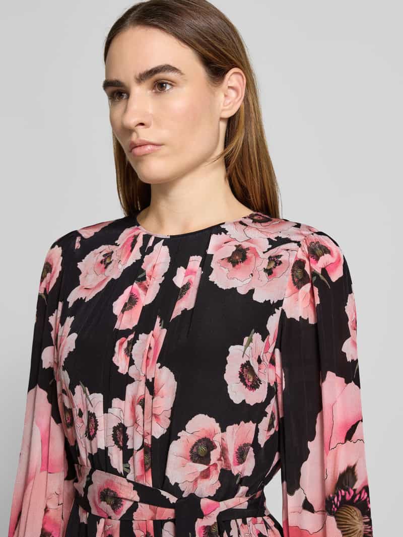 Marc Cain Midi-jurk met strikceintuur